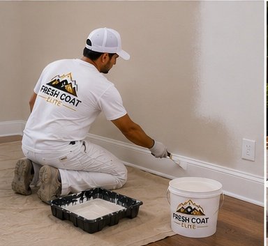 Fresh Coat Elite baseboard painting