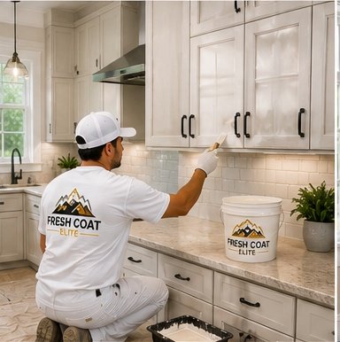 Fresh Coat Elite cabinet painting and refinishing